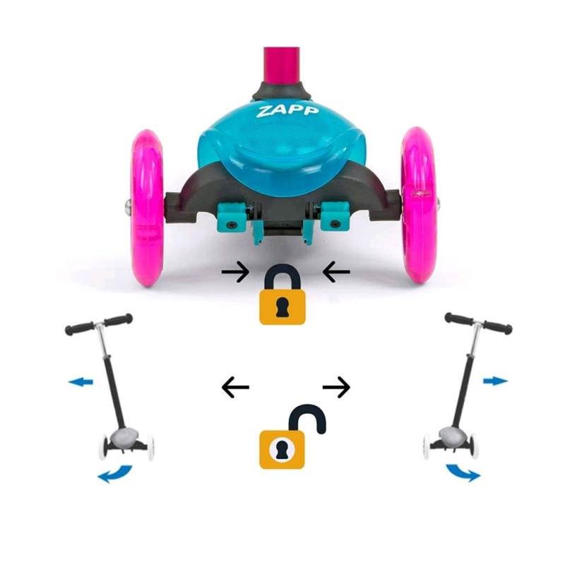 Detská kolobežka Milly Mally Scooter Zapp green 4