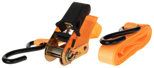 Remeň upínací s račňou 700 kg, sada 4 ks, 25 mm x 4,5 m, GEKO 3