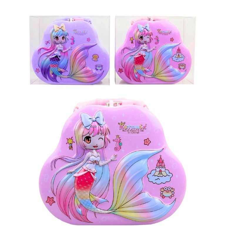 Kovová Pokladnička Morská panna