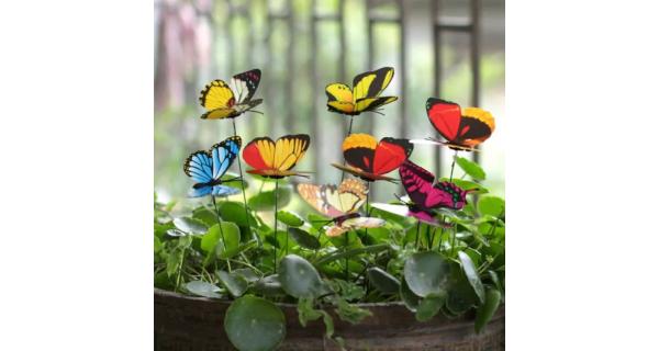 Merco Butterfly záhradné dekorácie 50 ks