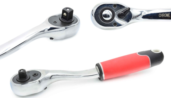 Račňa prepínacia s vyhadzovačom a páčkou 1/4", 72 zubov, TVARDY 2