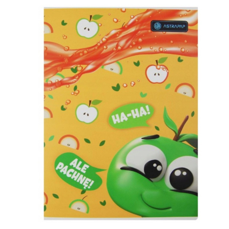 Voňavý zošit A5 štvorčekový AstraPAP Frutos, 32 listov, mix vzorov, 102024012 4