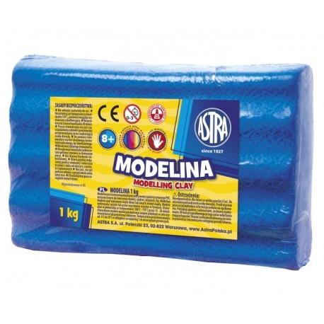 ASTRA Modelovacia hmota do rúry MODELINA 1kg Modrá, 304111010