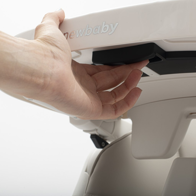 Jedálenská stolička Iris NEW BABY warm grey 3