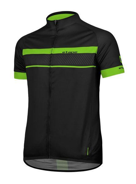 Etape Dream 2.0 cyklistický dres čierna-zelená veľ. XL