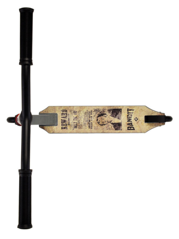 Bandit freestylová kolobežka šedý 2