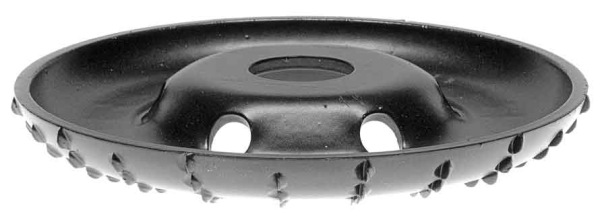 Rašpľa štvrťkruhová R15 125 x 22,2 mm vysoký zub, TARPOL, T-93 9