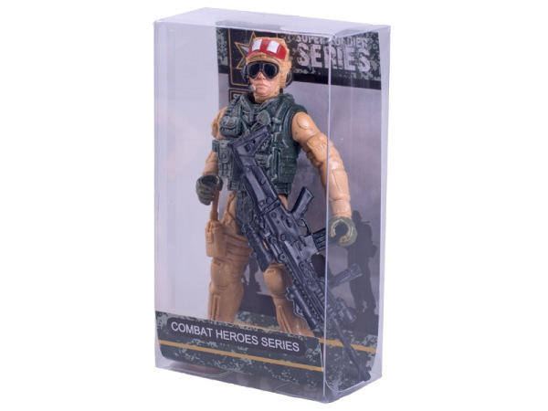 Kĺbový vojak so zbraňou - 4 druhy 4