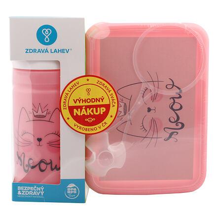Mňau fľaša a desiatový box 1