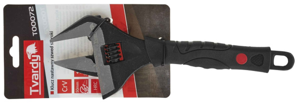 Kľúč nastaviteľný 250 mm 0-50 mm, TVARDY 4