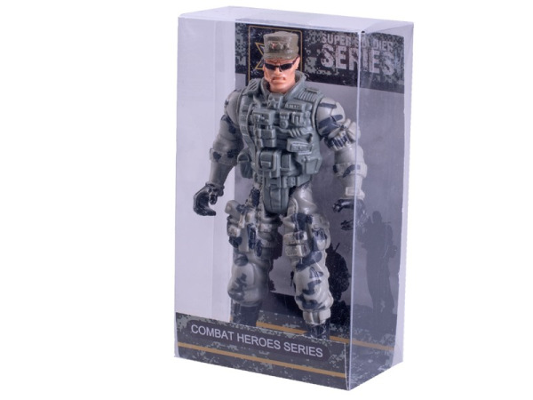 Kĺbový vojak so zbraňou - 4 druhy 2