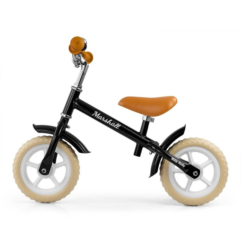 Detské odrážadlo bicykel Milly Mally Marshall Black 1