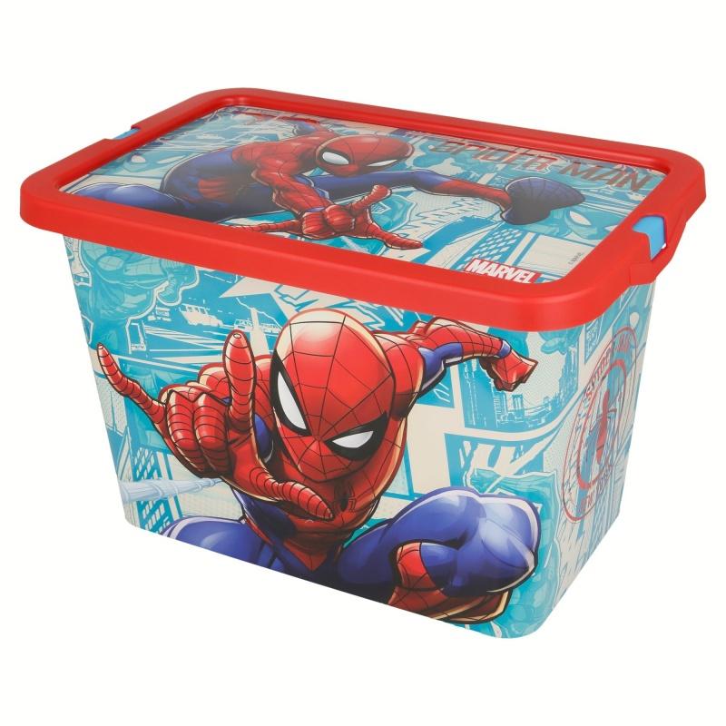 Plastový úložný box Spiderman, 7L, 02624