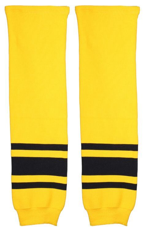 Loko hokejové štucne junior žltá-čierna