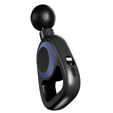 Massager masážna pištoľ s pásom čierna 4