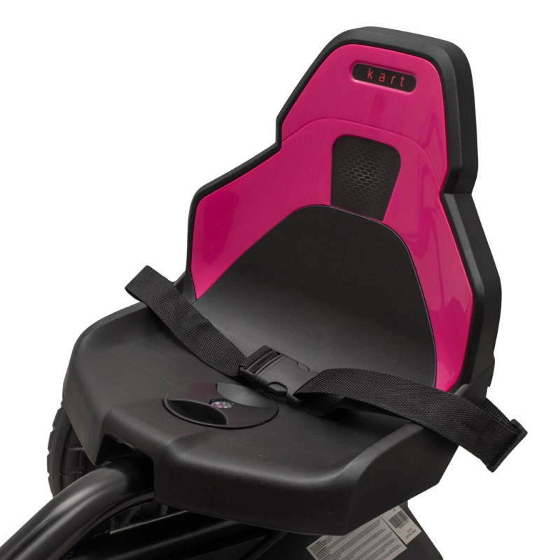 Detská šliapacia motokára Go-kart Baby Mix Speedster ružová 5