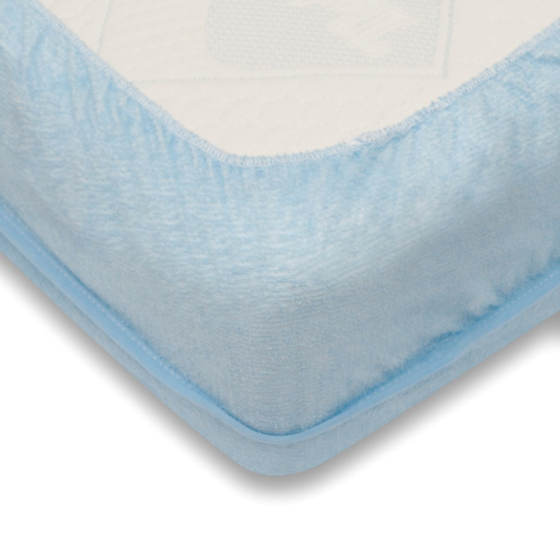 Nepremokavé prestieradlo New Baby 120x60 svetlo modré 1