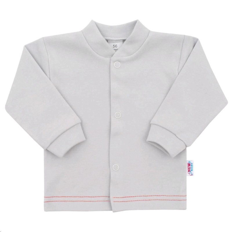 Dojčenská súpravička New Baby Mouse sivá 80 (9-12m) 1