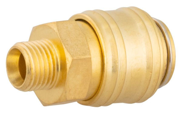 Rýchlospojka na kompresor Airtool NUQ-2, 1/4", Ms, vonkajší závit, na vzduch 1