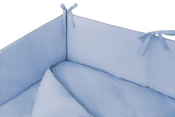 6-dielne posteľné obliečky Belisima Palermo 100x135 jeans
