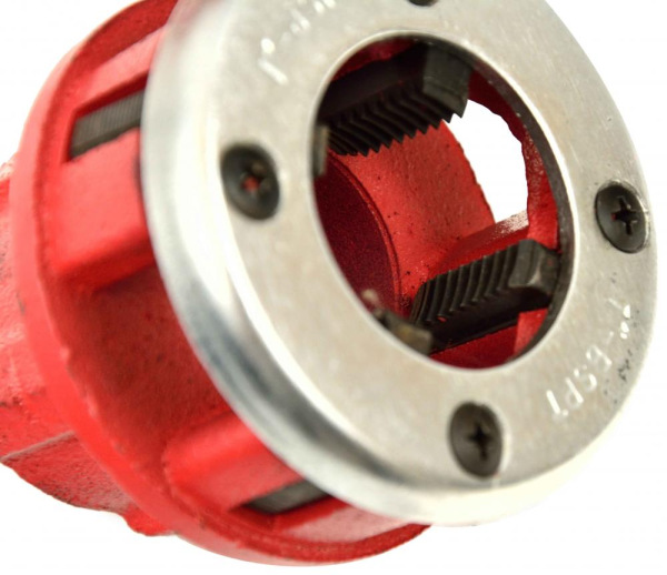 6-dielna sada závitových hláv 1/4", 3/8", 1/2", 3/4", 1", 5/4" s račňou a rukoväťou, GEKO 2