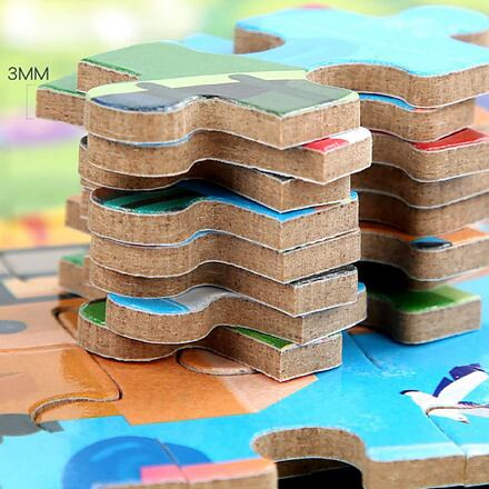 Svet Zvierat puzzle 100 dielikov 3