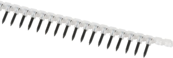 Páskované skrutky Worcraft do sadrokartónu, pre CDIS-S20LiBM, 3,5x25 mm, hrubý závit, bal. 20 pásov,