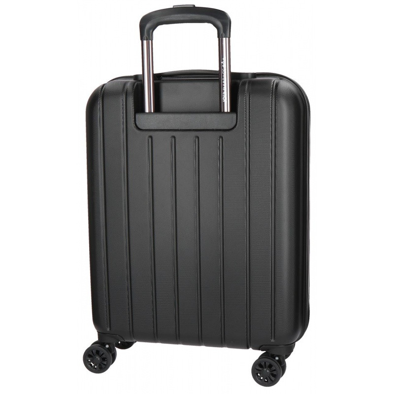 MOVOM Wood Black, Škrupinový cestovný kufor, 55x40x20cm, 38L, 5319161 (small) 2