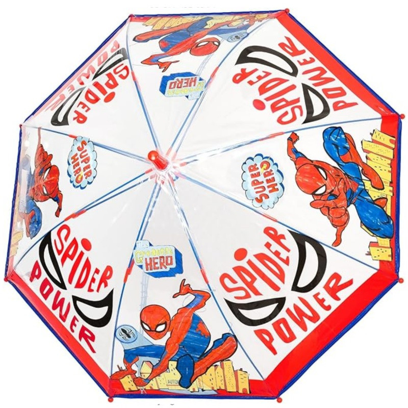 Detský dáždnik Perletti Kids "Spiderman" Transparent, 75338 5