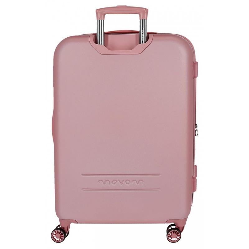 Movom Riga Pink, Sada luxusných ABS cestovných kufrov 70cm/55cm, 5998965 2