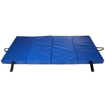 FoldMat 8 skladacia gymnastická žinienka modrá