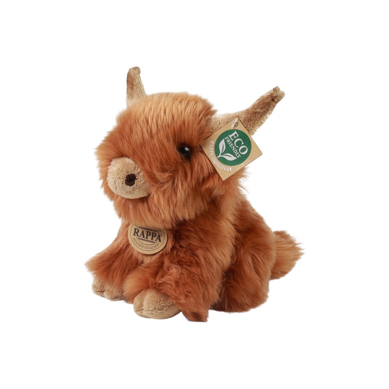 Plyšový škotský náhorný dobytok