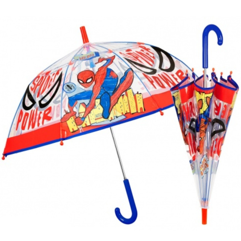 Detský dáždnik Perletti Kids "Spiderman" Transparent, 75338 1