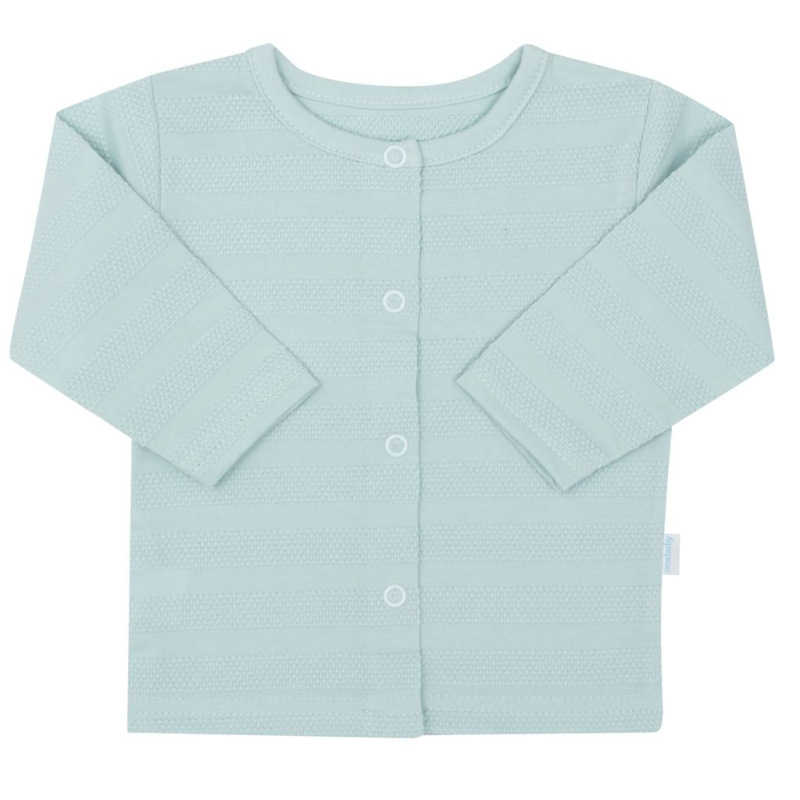 7-dielna dojčenská súpravička do pôrodnice New Baby I AM modrá 56 (0-3m) 4