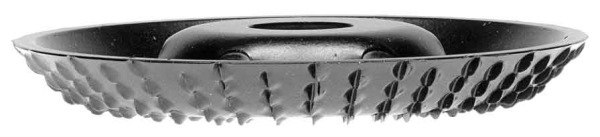 Rašpľa šikmá 45°, 125 x 22,2 mm stredný zub, TARPOL, T-90 4