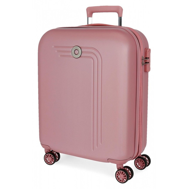 Cestovný kufor MOVOM Riga Pink, 55x40x20cm, 37L (45L), 5998665 (small exp.)