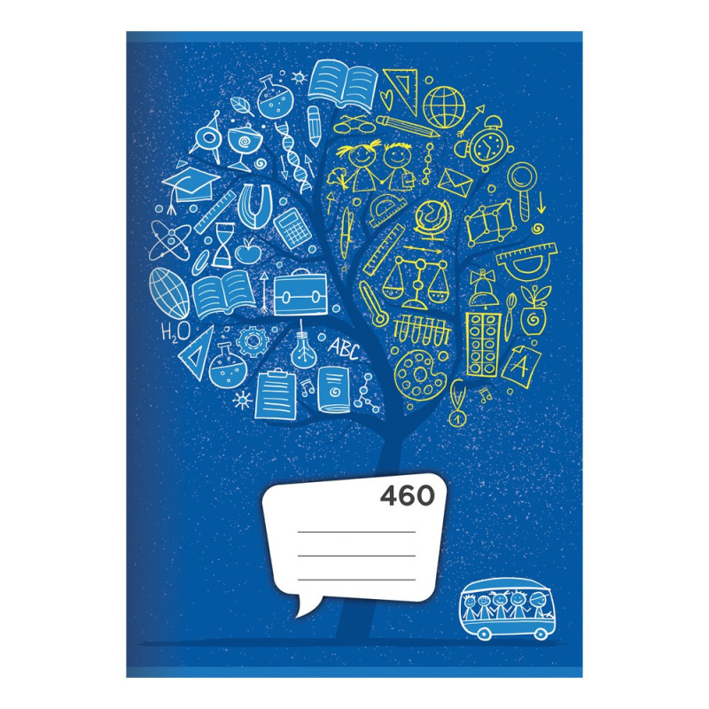 Zošit A4, 60 listový - čistý 460 1