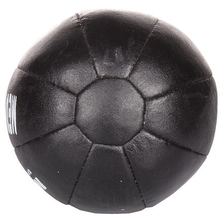 Merco Black Leather kožená medicinbalová lopta 1 kg 4