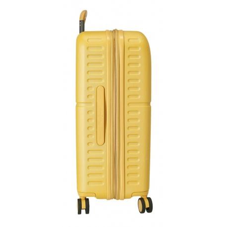 JOUMMA BAGS Sada ABS cestovných kufrov 70cm/55cm PEPE JEANS HIGHLIGHT Ochre, 7689523