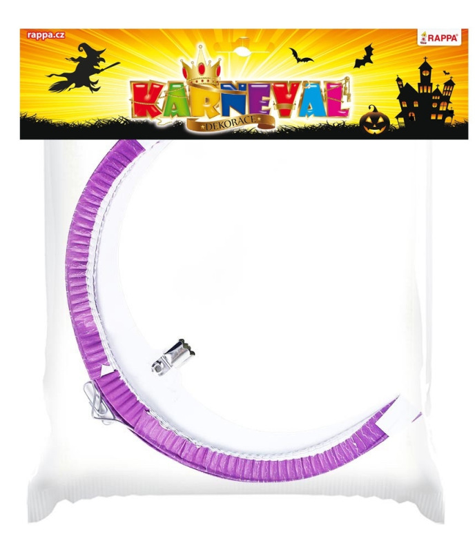 Lampión fialový s pavúkom Halloween 1