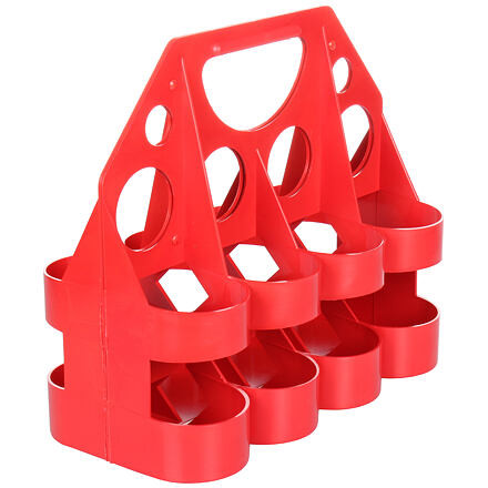Rack Standard plastový nosič fliaš červená