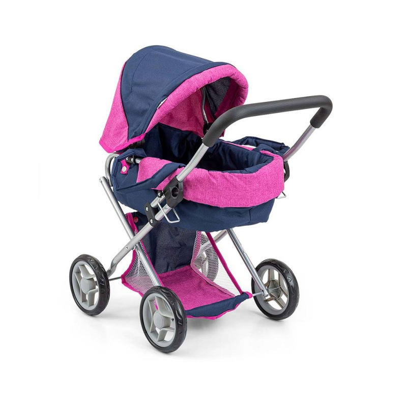 Detský kočík pre bábiky Milly Mally Alice Prestige Navy 1