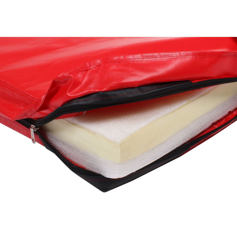 FoldMat 8 skladacia gymnastická žinienka červená 2