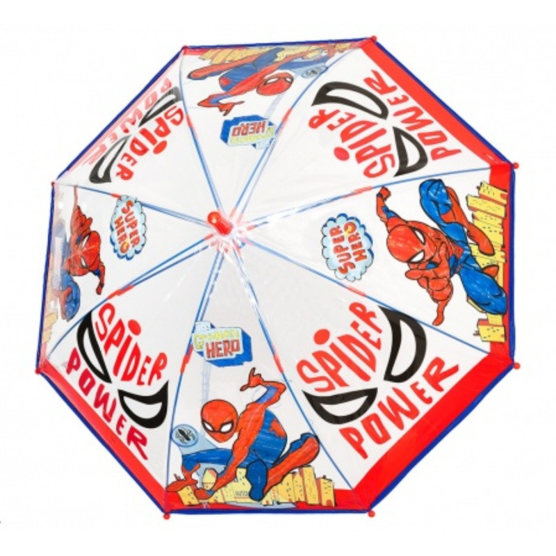 Detský dáždnik Perletti Kids "Spiderman" Transparent, 75338 2