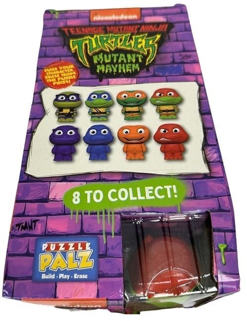 Voňavá 3D puzzle guma Ninja Korytnačky 1