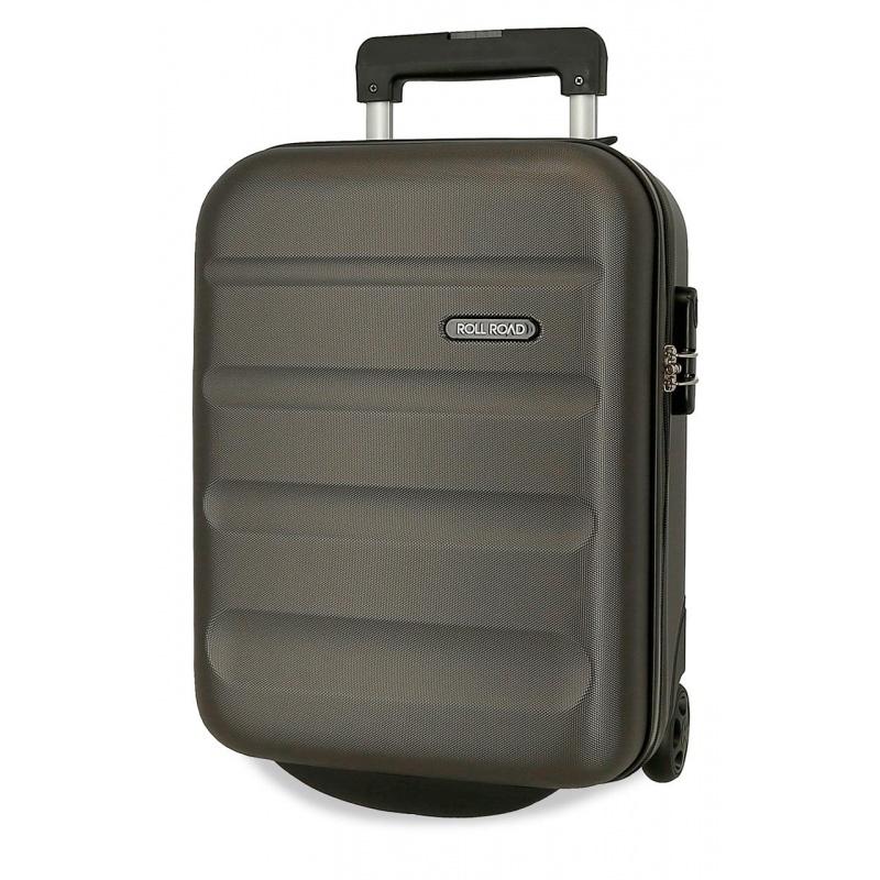 ROLL ROAD Flex Antracita, Príručný mini cestovný kufor , 40x30x20cm, 24L, 5849961