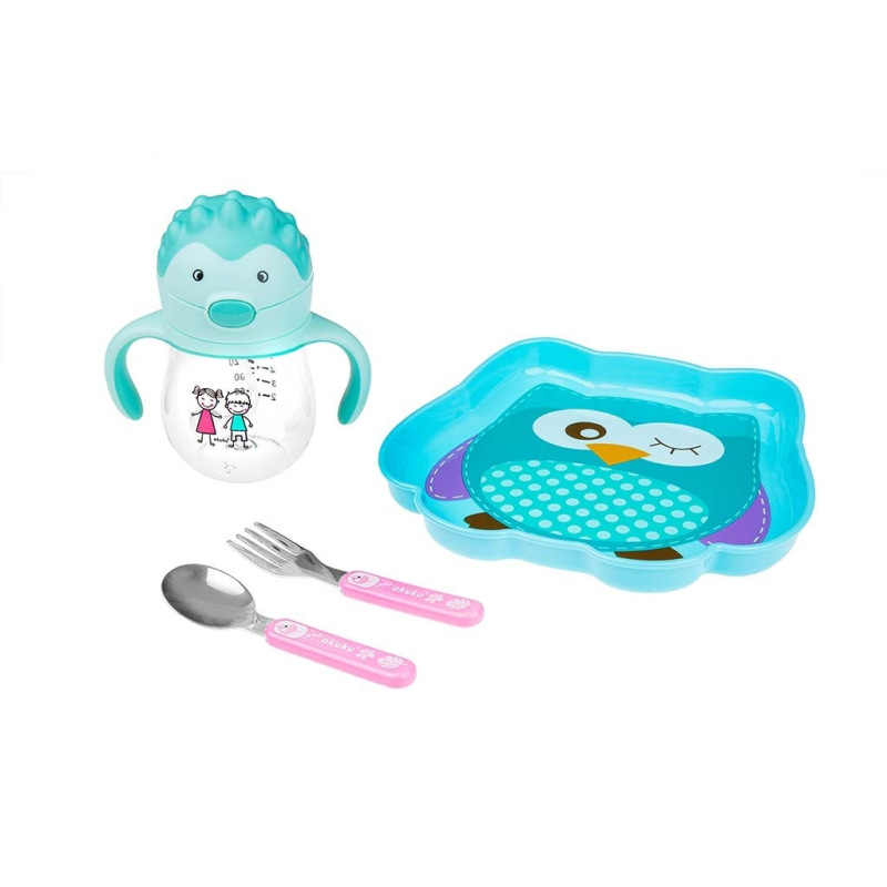 Detský tanier Akuku SOVA 4