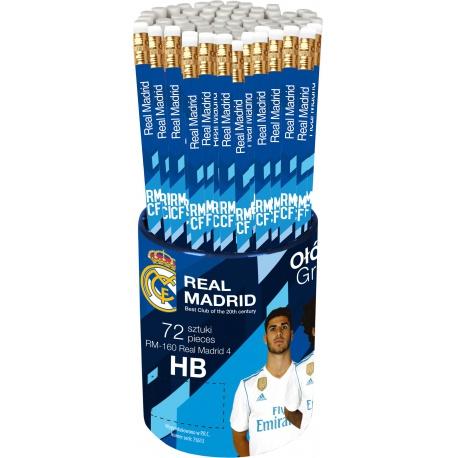 ASTRA Obyčajná ceruzka HB s gumou REAL MADRID C.F., stojan, RM-160, 206018005