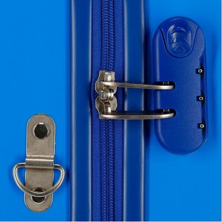 JOUMMA BAGS Detský cestovný kufor na kolieskach / odrážadlo DISNEY CARS Blue, 2089821