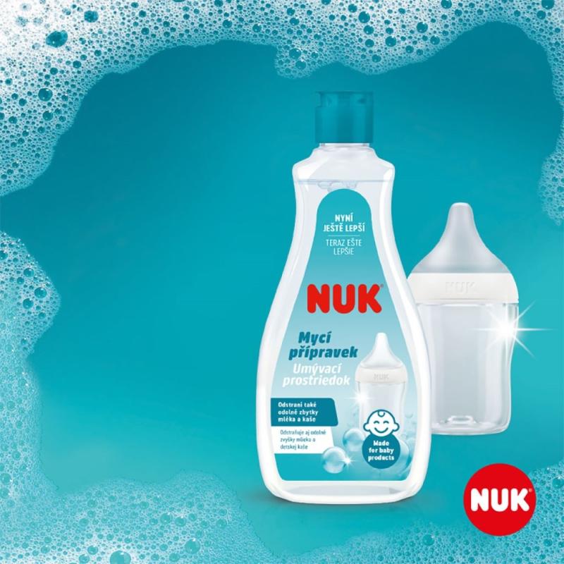 Umývací prostriedok na fľaše a cumlíky NUK - 500ml 1